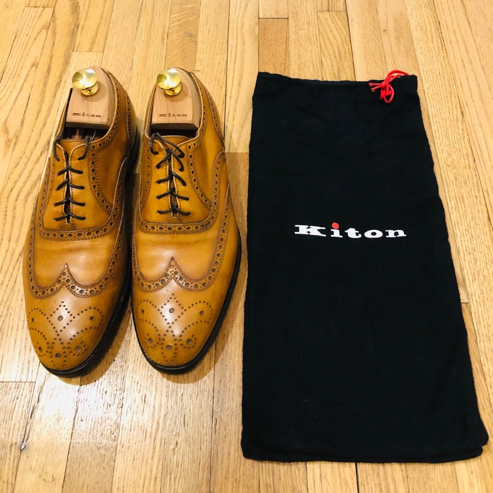 Kiton classic wingtips
